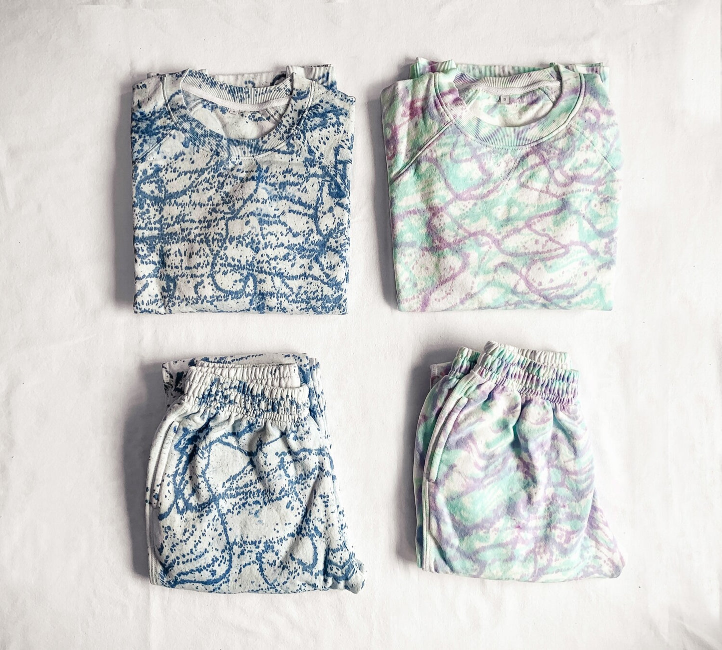 Set Jogger & Sweatshirt Franela Perchada