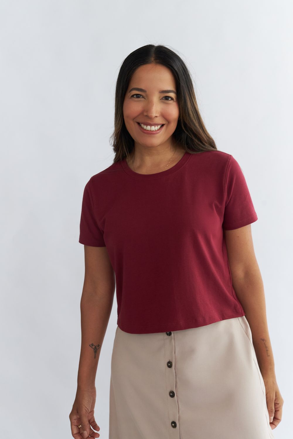 Boxy Crop Top