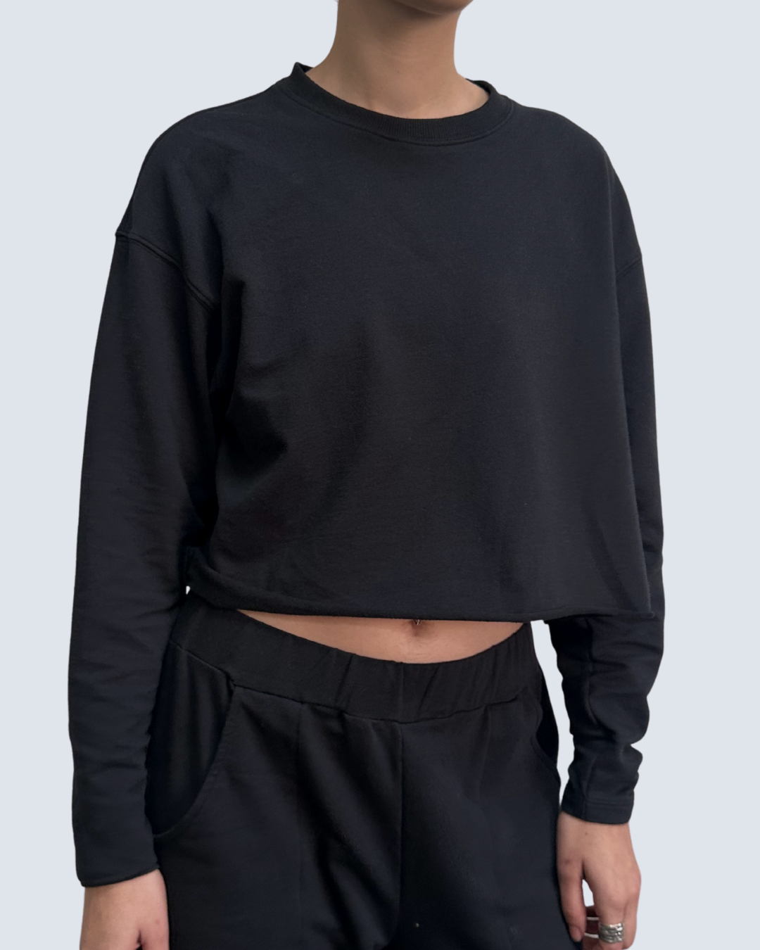 Comfy Crop French Terry