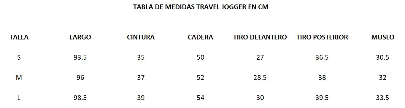 Travel Jogger French Terry