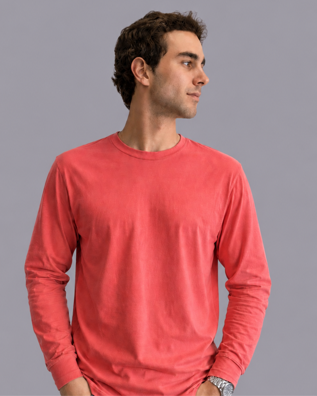 Every Day Tee Manga Larga