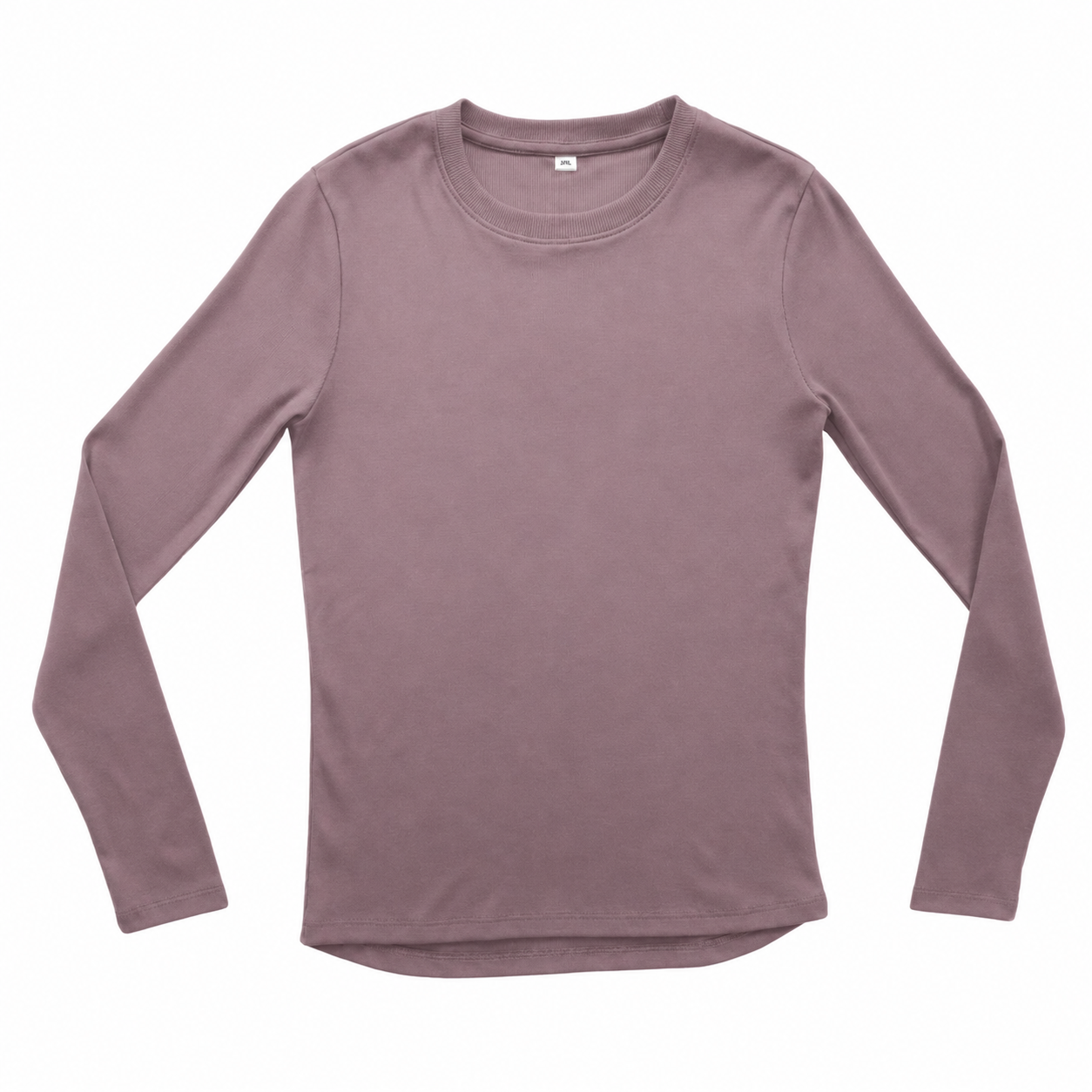 Ribbed Tee Manga Larga