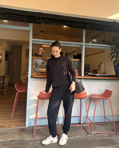 Travel Half Zip Sweatshirt French Terry