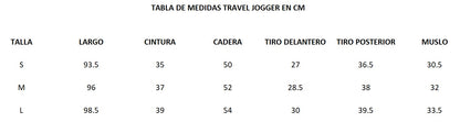 Travel Jogger French Terry